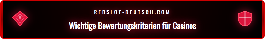 Checkliste zur Auswahl bester und sicherer Online Casinos in Deutschland.