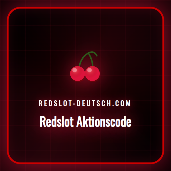Ein Spieler gibt einen Redslot Aktionscode auf einem Laptop ein, um einen Bonus freizuschalten.