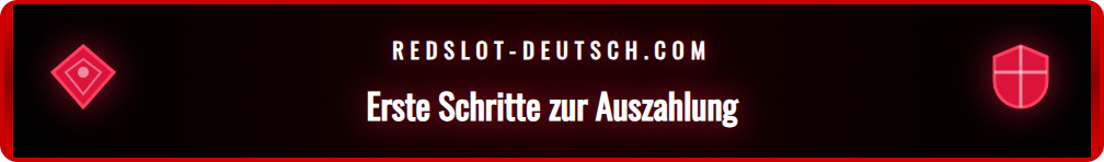 Visualisierung der notwendigen Voraussetzungen für die Auszahlung.