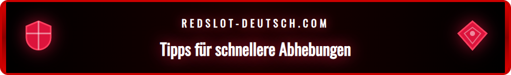 Infografik mit den besten Tipps für eine beschleunigte Auszahlung.