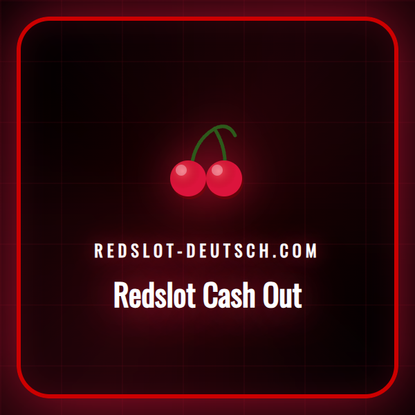 Ein Spieler nutzt die Redslot Cash Out Funktion auf seinem Smartphone.