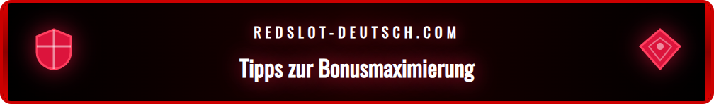 Infografik mit den besten Tipps zur Maximierung des Redslot Cashback für mehr Erfolg.