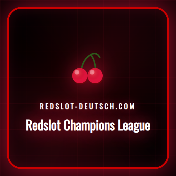 Ein Spieler platziert eine Wette auf die Redslot Champions League.