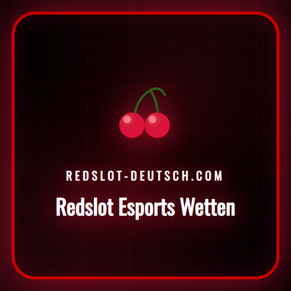 Ein Spieler platziert Redslot Esports Wetten auf einem Laptop.