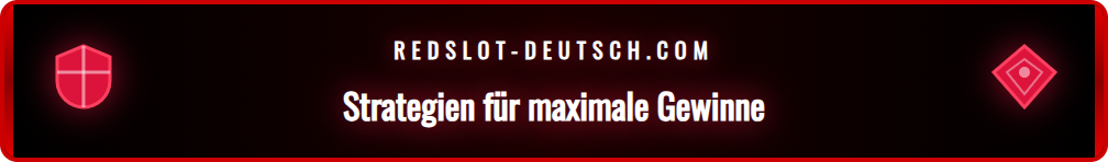 Infografik mit Tipps zur optimalen Nutzung des Redslot Gratis Kredits.