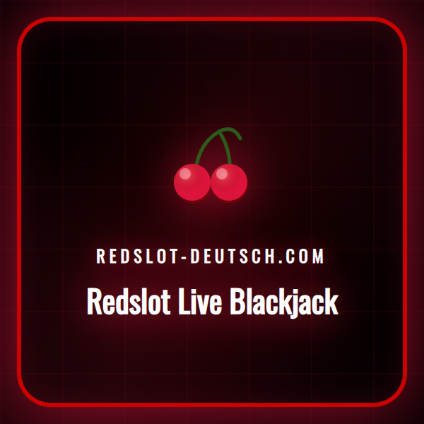 Ein professioneller Live-Dealer an einem Redslot Live Blackjack Tisch, der Karten an Spieler austeilt.