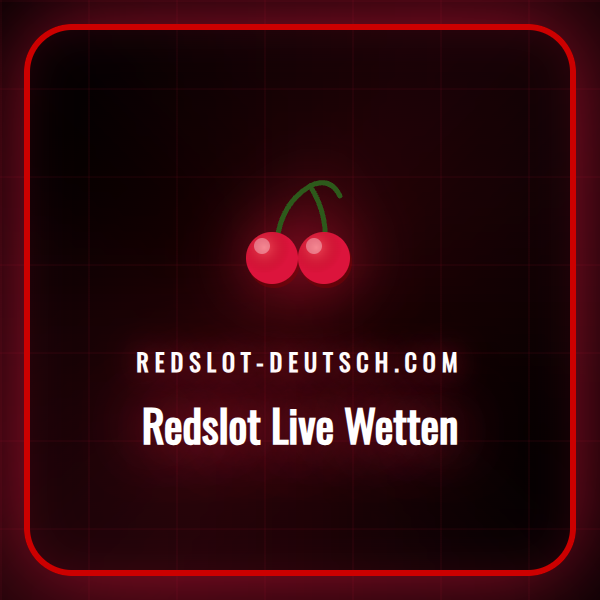 Ein Spieler platziert eine Wette auf der Redslot Live Wetten Plattform.