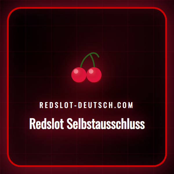 Ein Spieler überprüft die Einstellungen für den Redslot Selbstausschluss auf einem Laptop.