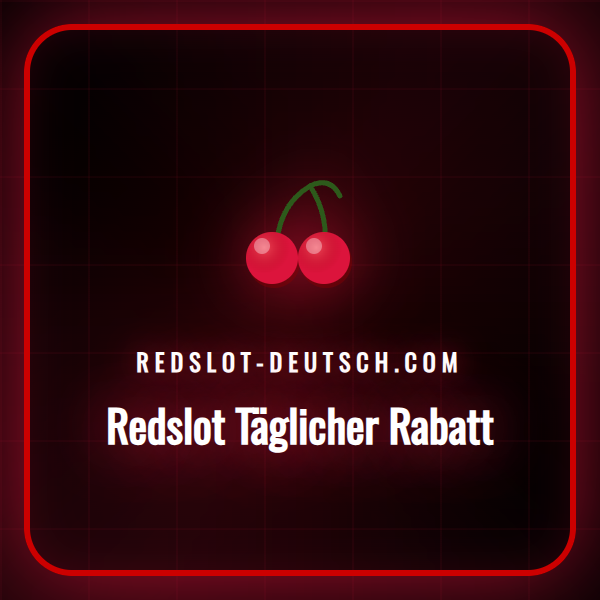 Eine Grafik, die den Prozess zur Aktivierung des Redslot Täglicher Rabatt auf einem Laptop zeigt.