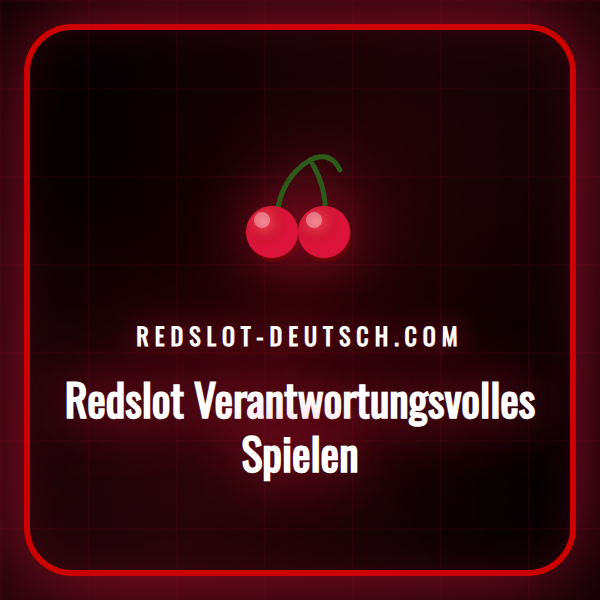Eine Grafik, die die Tools für verantwortungsvolles Spielen bei Redslot darstellt.